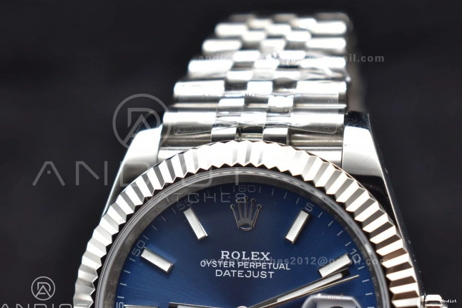 Jubilee DIWF Best 126334 Dial 41 on 1:1 Edition SA3235 904L Blue Stick Bracelet Steel DateJust 0501